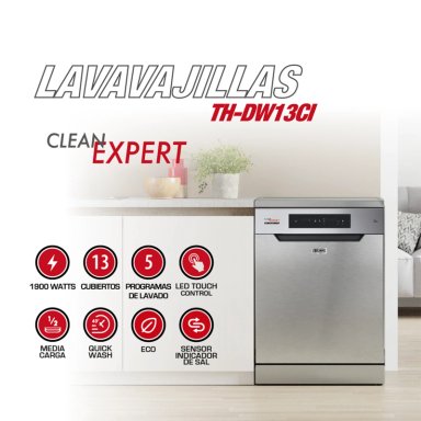 LAVAVAJILLA THOMAS 13 CUBIERTOS TH-DW13CI - 3
