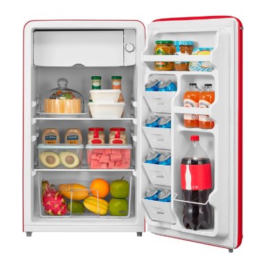 FRIGOBAR MIDEA MDRD142FGE13S 93L FRIO DIRECTO ROJO - 6