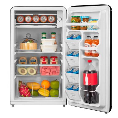 FRIGOBAR MIDEA MDRD142FGE30S 93L FRIO DIRECTO NEGRO - 6