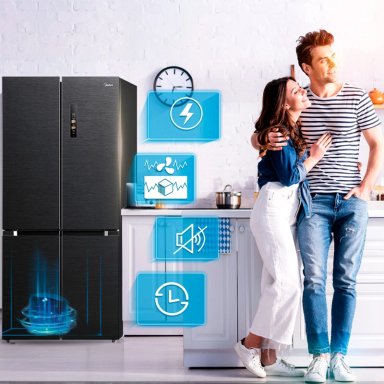 REFRIGERADOR SIDE BY SIDE MIDEA 515 LT NO FROST MDRM691MTEDXIN - 7