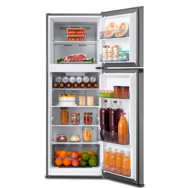 REFRIGERADOR TOP FREEZER MIDEA MDRT489MTE50IN 338L NO FROST GRIS - 5