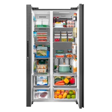 REFRIGERADOR SIDE BY SIDE MIDEA MDRS791FGEDX 592L NO FROST NEGRO - 4