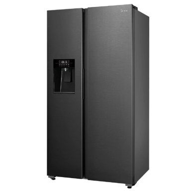 REFRIGERADOR SIDE BY SIDE MIDEA MDRS761FGEDX 569L NO FROST NEGRO - 3