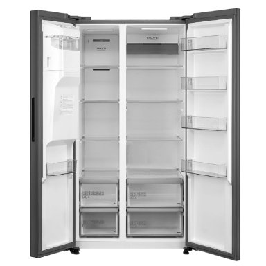 REFRIGERADOR SIDE BY SIDE MIDEA MDRS761FGEDX 569L NO FROST NEGRO - 5