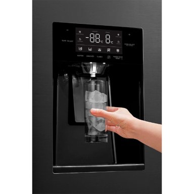 REFRIGERADOR SIDE BY SIDE MIDEA MDRS761FGEDX 569L NO FROST NEGRO - 6