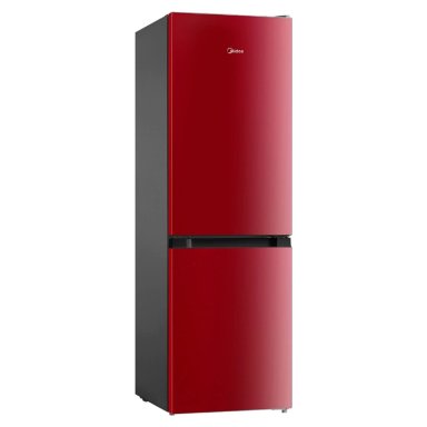 REFRIGERADOR BOTTOM FREEZER MIDEA MDRB241FGE13M 174L FRÍO DIRECTO ROJO - 3