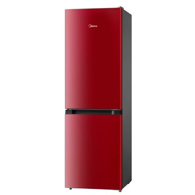 REFRIGERADOR BOTTOM FREEZER MIDEA MDRB241FGE13M 174L FRÍO DIRECTO ROJO - 4