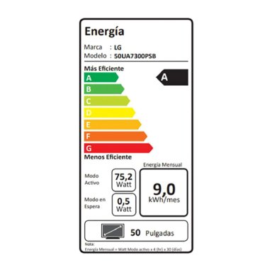 SMART TV LG 4K UHD 50” 50UA7300PSB - 12