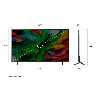 SMART TV LG QNED 4K UHD 65” 65QNED85ASG - 3