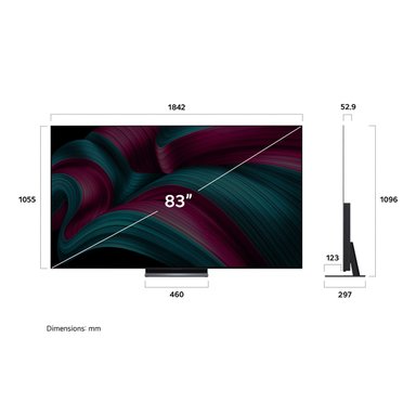 SMART TV LG OLED 4K UHD 83” OLED83C5PSA - 3