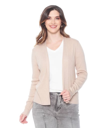 CARDIGAN MUJER WADOS MANGA LARGA CON BOTONES - 4