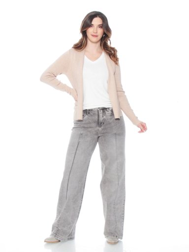 CARDIGAN MUJER WADOS MANGA LARGA CON BOTONES - 2