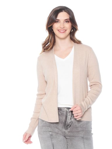 CARDIGAN MUJER WADOS MANGA LARGA CON BOTONES - 4