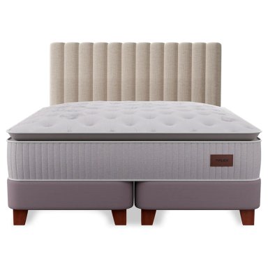 CAMA EUROPEA FLEX HERITAGE BOX 2 PLAZAS + RESPALDO TUBULAR - 2