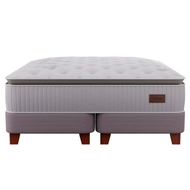 CAMA EUROPEA FLEX HERITAGE BOX KING GRIS - 2