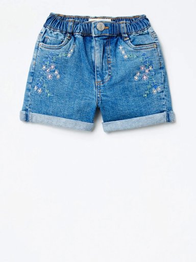 SHORT NIÑA SFERA AZUL - 1