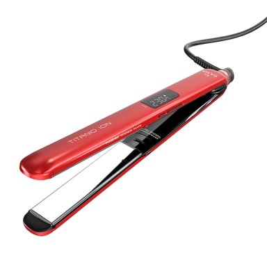 ALISADOR GAMA CP14 TITANIO IHT DIGITAL ROJO - 1