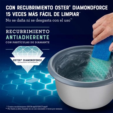 ARROCERA OSTER SOFRÍE COCINA VAPORIZA 2.2 LT CKSTRC12DFSKE-052 - 9