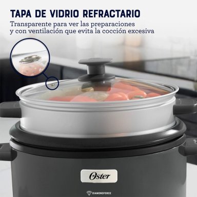 ARROCERA OSTER SOFRÍE COCINA VAPORIZA 2.2 LT CKSTRC12DFSKE-052 - 10