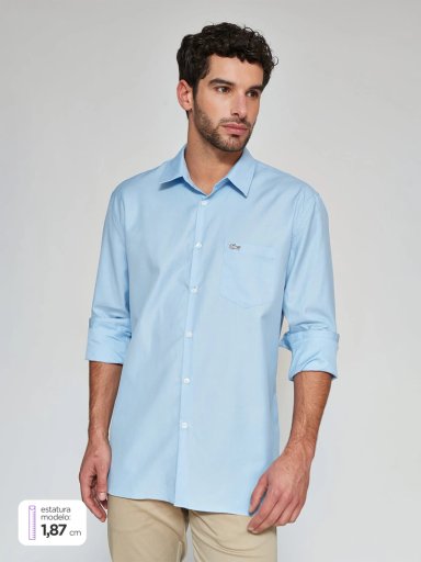 CAMISA MANGA LARGA HOMBRE LACOSTE - 1