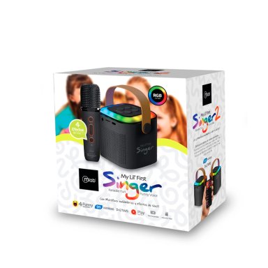 PARLANTE BLUETOOTH MLAB KARAOKE MY LIL FIRST SINGER BLACK 9390 - 3