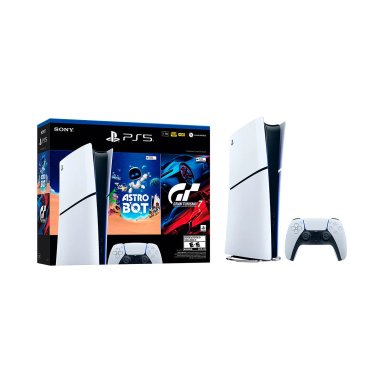 CONSOLA PLAYSTATION 5 EDICIÓN DIGITAL CON ASTRO BOT Y GRAN TURISMO 7 - 1