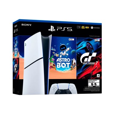 CONSOLA PLAYSTATION 5 EDICIÓN DIGITAL CON ASTRO BOT Y GRAN TURISMO 7 - 2