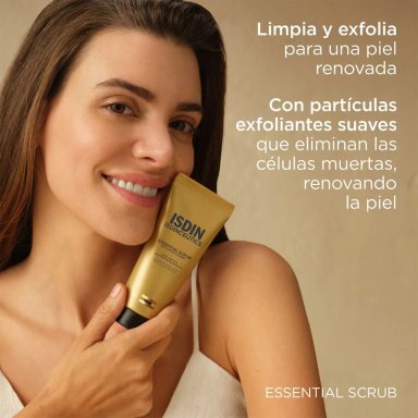 GEL LIMPIADOR EXFOLIANTE  ISDIN ISDINCEUTICS ESSENTIAL SCRUB 100 G  - 4