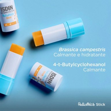 REFILL PROTECTOR SOLAR INFANTIL ISDIN STICK PEDIATRICS SPF50 20 GR - 6
