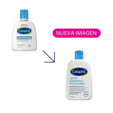 LOCIÓN LIMPIADORA PIEL SECA Y SENSIBLE CETAPHIL 237 ML  - 5