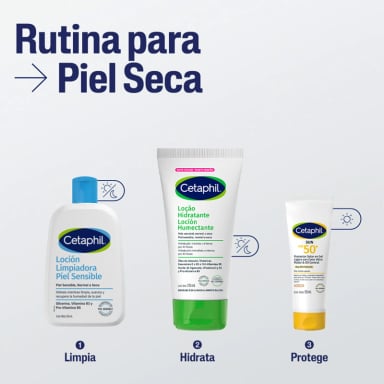 LOCIÓN LIMPIADORA PIEL SECA Y SENSIBLE CETAPHIL 237 ML  - 6