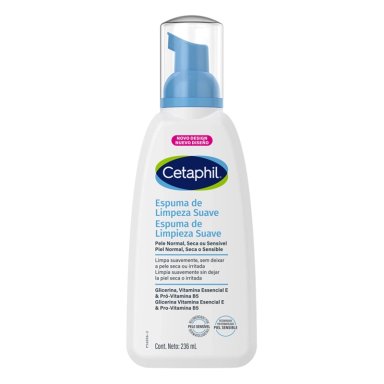 ESPUMA LIMPIADORA FACIAL PARA PIELES SENSIBLES CETAPHIL 236 ML - 1