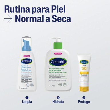 ESPUMA LIMPIADORA FACIAL PARA PIELES SENSIBLES CETAPHIL 236 ML - 7