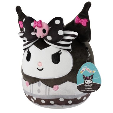 PELUCHE KUROMI/MY MELODY ANIVERSARIO 25CM - MODELO ALEATORIO - 1