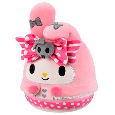 PELUCHE KUROMI/MY MELODY ANIVERSARIO 25CM - MODELO ALEATORIO - 5