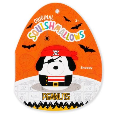 PELUCHE SNOOPY PIRATA SQUISHMALLOWS 20CM - MODELO ALEATORIO - 12