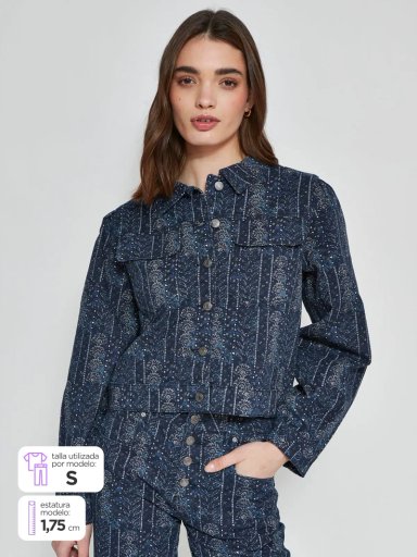 CHAQUETA MUJER PEPE JEANS ALGODÓN  - 1