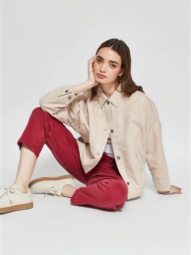 CHAQUETA MUJER PEPE JEANS ALGODÓN  - 4