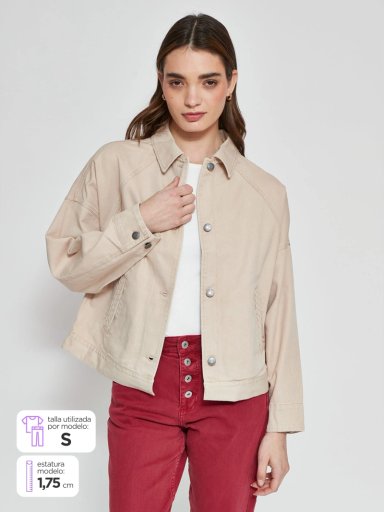 CHAQUETA MUJER PEPE JEANS ALGODÓN  - 1