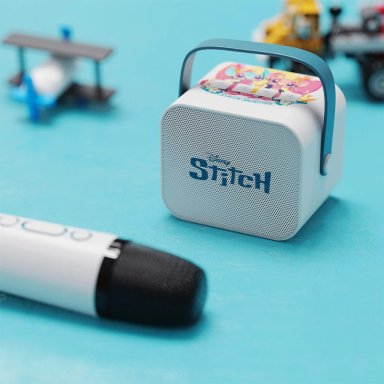 PARLANTE XTECH KARAOKE PORTÁTIL STITCH BLUETOOTH - 7