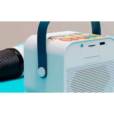 PARLANTE XTECH KARAOKE PORTÁTIL STITCH BLUETOOTH - 9