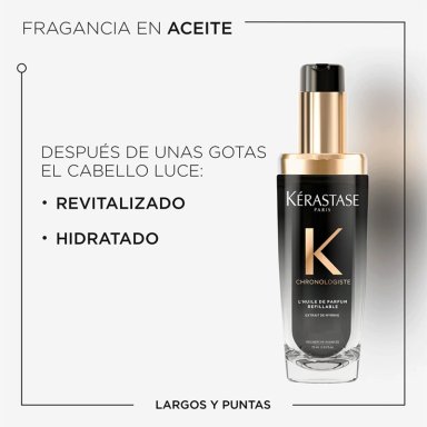 ACEITE REVITALIZANTE KÉRASTASE CHRONOLOGISTE L'HUILE DE PARFUM 75ML - 8