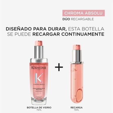 ACEITE REPARADOR KÉRASTASE CHROMA ABSOLU ÉCLAT RACIANCE 75 ML - 5