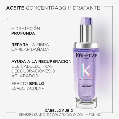 ACEITE HIDRATANTE KÉRASTASE BLOND ABSOLU L'HUILE CICAGLOSS 75ML  - 8
