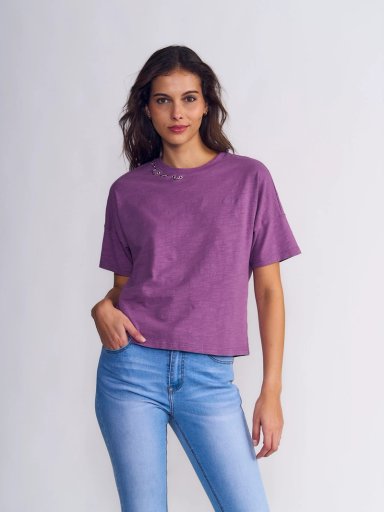 POLERA MUJER ELLUS ALGODÓN  - 2