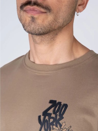 POLERA MANGA CORTA HOMBRE ZOO YORK STRAW - 3