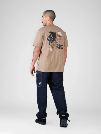 POLERA MANGA CORTA HOMBRE ZOO YORK STRAW - 5
