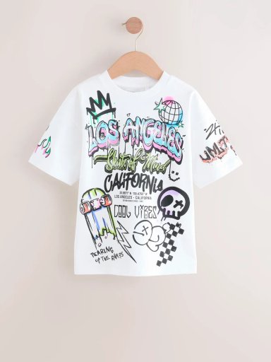 POLERA MANGA CORTA NIÑO NEXT - 1