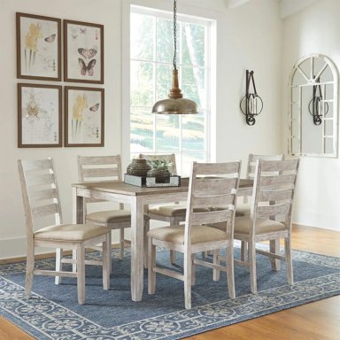 JUEGO DE COMEDOR ASHLEY SKEMPTON 6S - 5