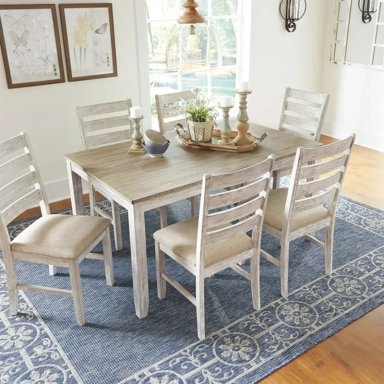 JUEGO DE COMEDOR ASHLEY SKEMPTON 6S - 6